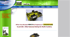 Desktop Screenshot of mb6ca.co.uk
